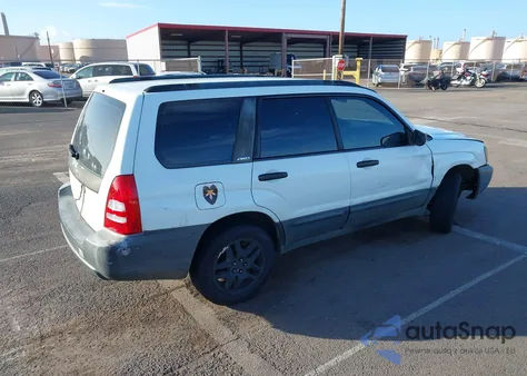 2004 Subaru Forester 2.5X z USA, uszkodzony, nr VIN JF1SG63684H719842